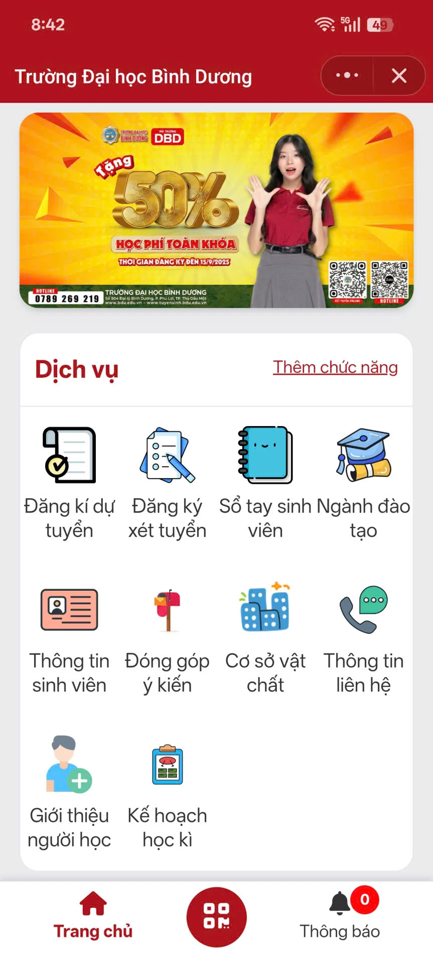 BDUSupport vừa mở ra